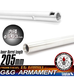 Prometheus EG Barrel for G&G  CM16 SRS 205mm 6.03mm