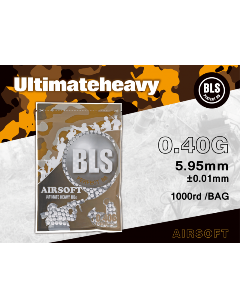 BLS 0,40 BIO Ultimate Heavy BBs 1000rds