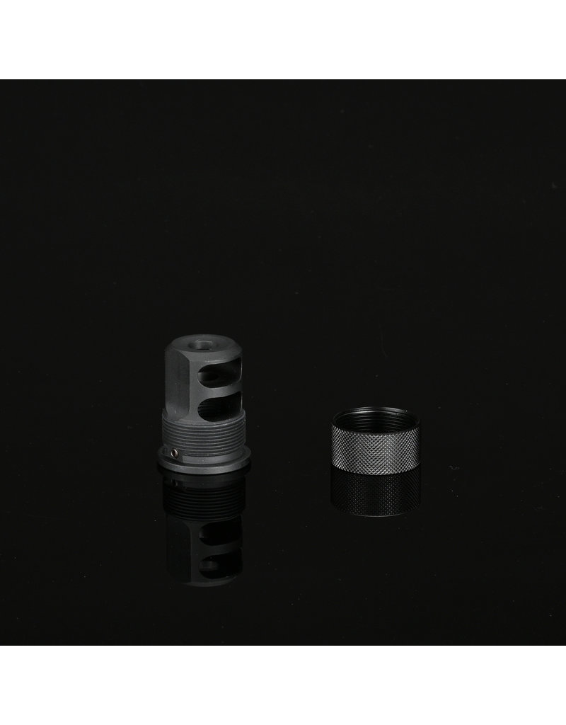 Silverback SRS .30 muzzle brake, model A2 (DTSS silencer compatible)