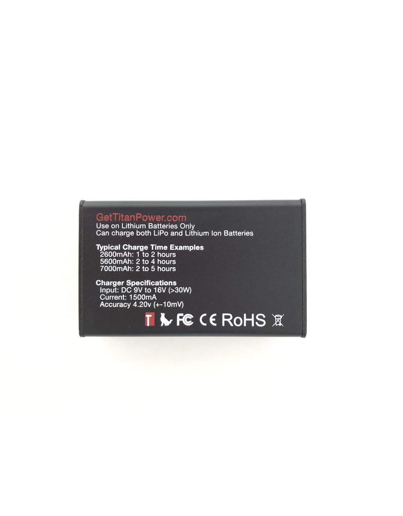 Titan Digital Charger LiPo Li-On EU POWER PLUG