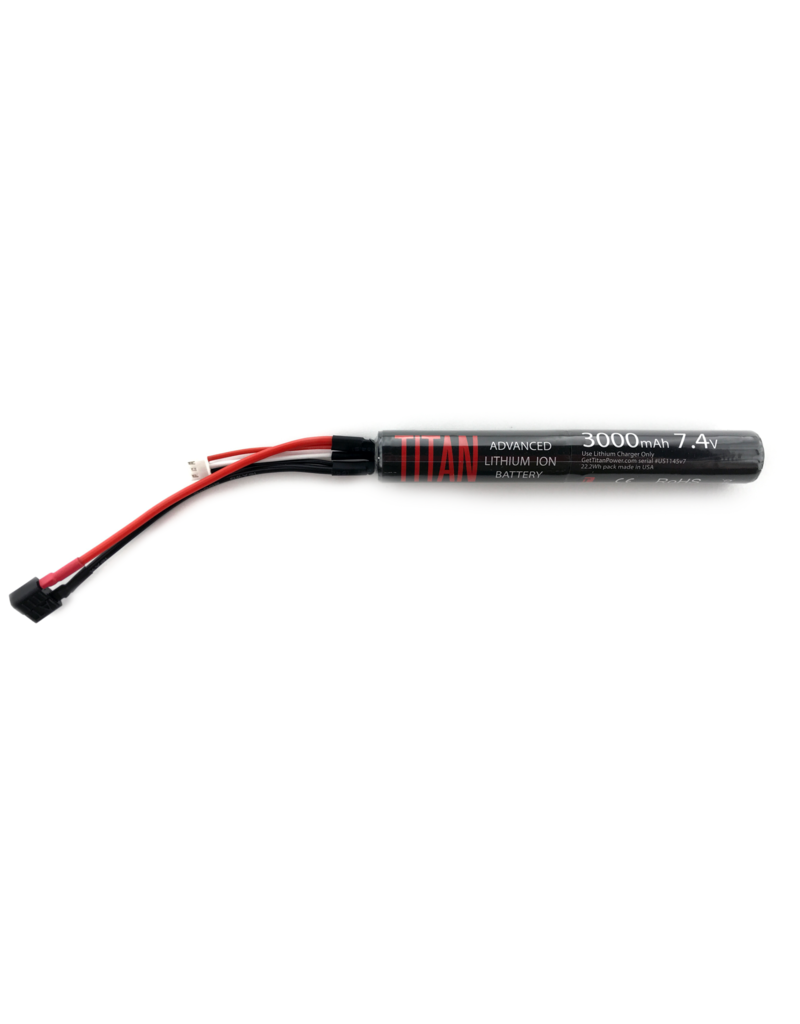 Titan Lithium Ion 3000MaH 7,4V Stick T-Plug