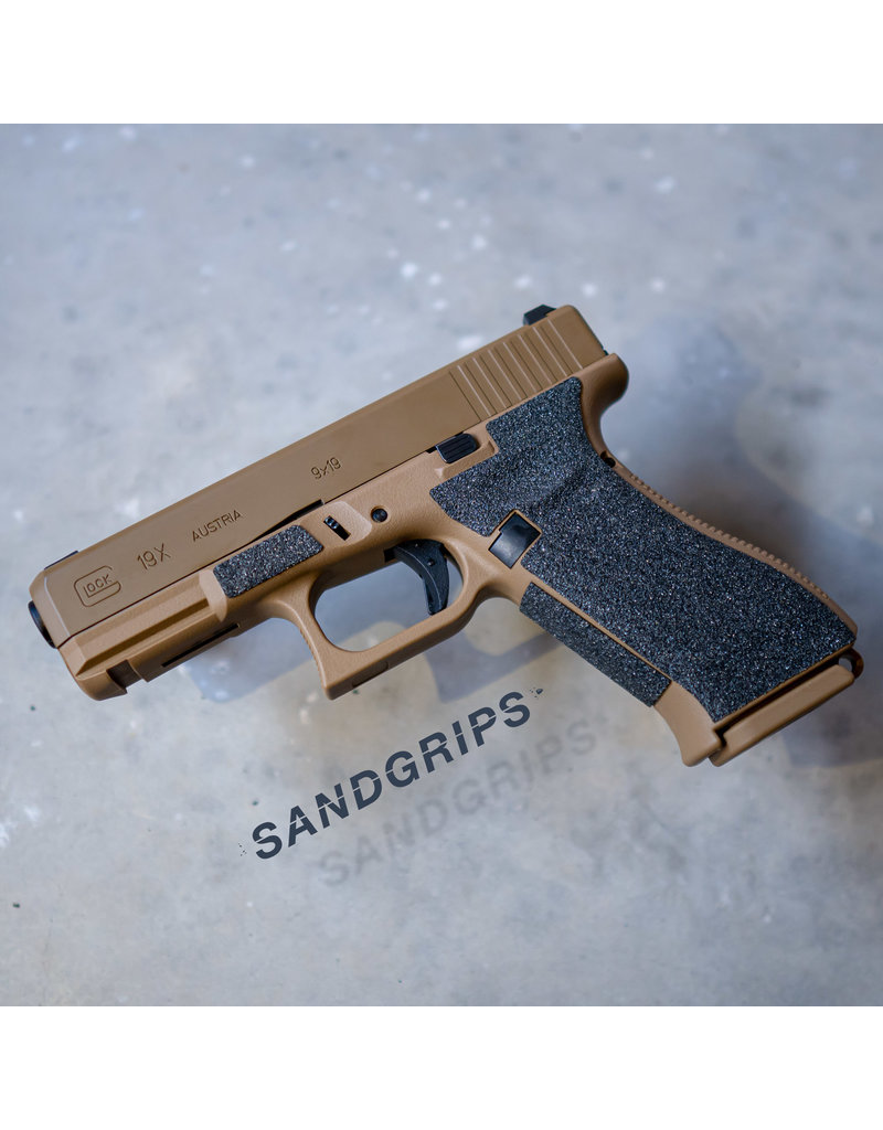 SandGrips Glock 19X More grip for your handgun