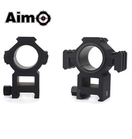 Aim-O Tri-Sided Rail 25.4-30mm Split Ring Mount