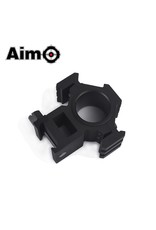 Aim-O Tri-Sided Rail 25.4-30mm Split Ring Mount