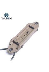 WADSN Tactical Pressure Switch Double Plug Dark Earth