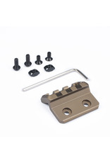 WADSN Offset Picatinny Rail Mount Dark Earth M-LOK / KeyMod