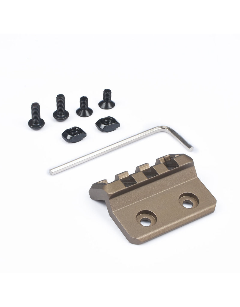 WADSN Offset Picatinny Rail Mount Dark Earth M-LOK / KeyMod