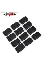 MP Type 2 M-LOK Rail Covers Black (12 pieces)