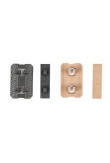 MP Type 2 M-LOK Rail Covers Black (12 pieces)