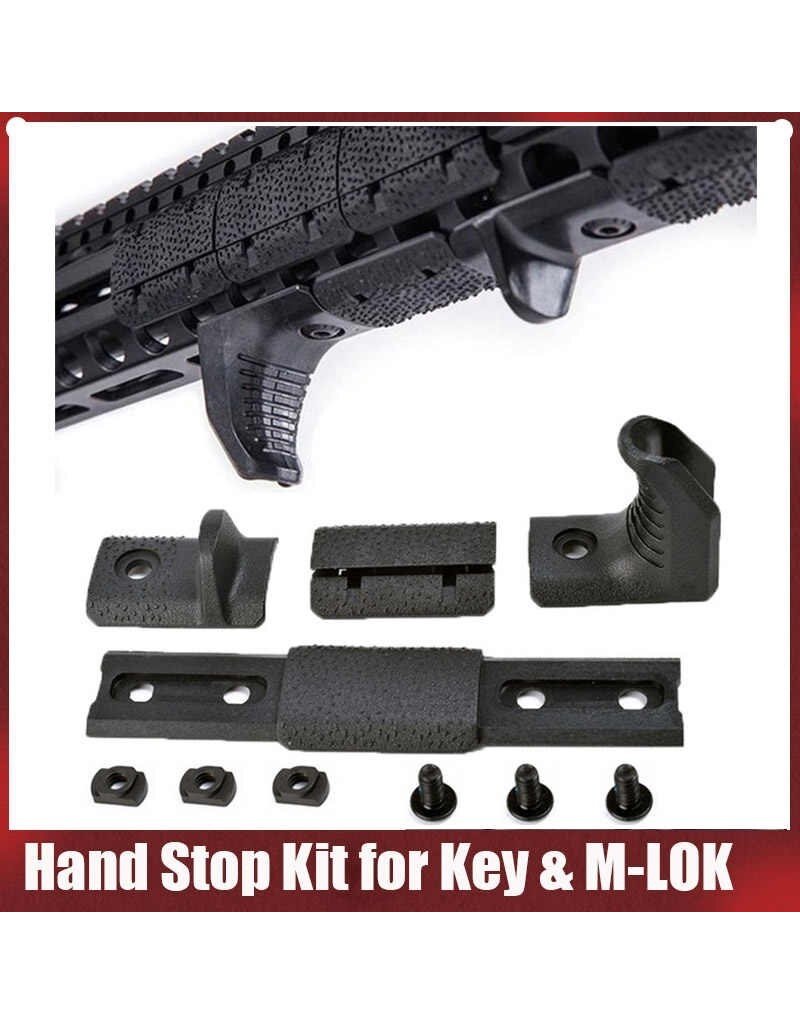 MP Hand Stop Kit M-LOK / KeyMod Black