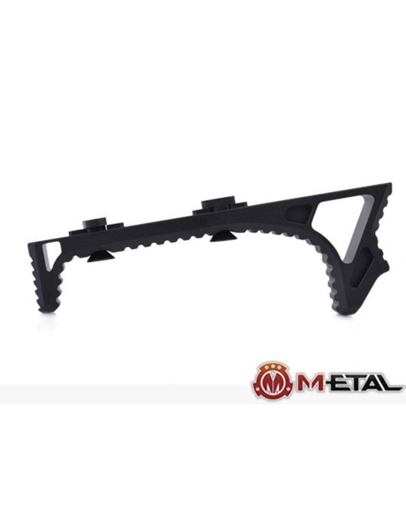 Metal M-lok Link Curved Foregrip Black