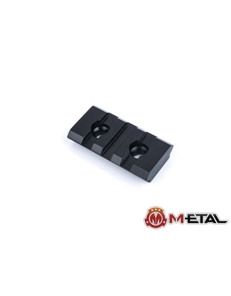 Metal 3-Slot M-LOK CNC Aluminum Rail