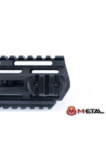 Metal 3-Slot M-LOK CNC Aluminum Rail rounded