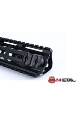 Metal 3-Slot M-LOK CNC Aluminum Rail rounded