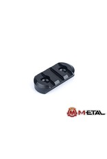 Metal 3-Slot M-LOK CNC Aluminum Rail rounded