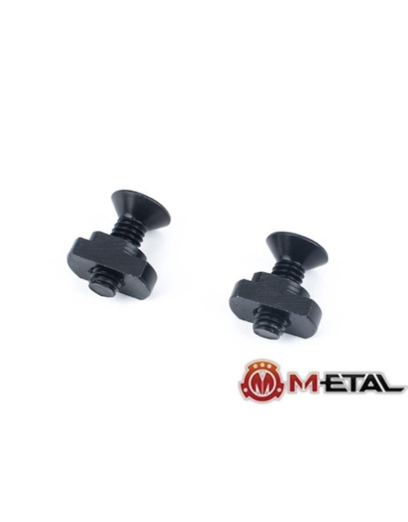 Metal VP23 Tactical Angled M-LOK Grip Black