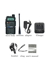 BAOFENG Uv5r Professional Two Way Radio Black