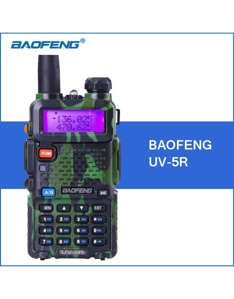 BAOFENG Uv5r Professional Two Way Radio Camo