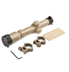 Aim-O 1-4x24 Tactical Scope Dark Earth