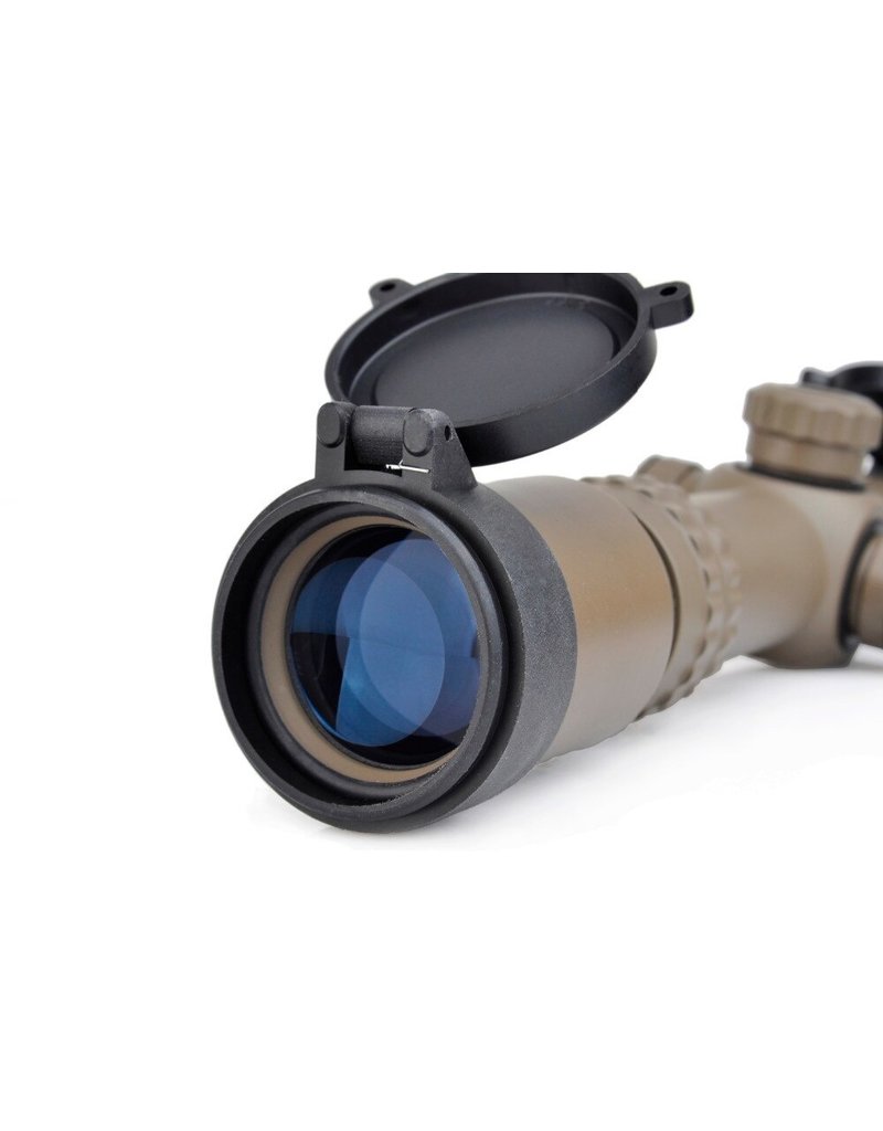 Aim-O 1-4x24SE Tactical Scope Dark Earth (red green reticle)