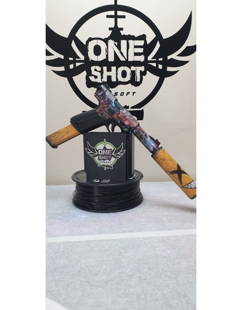 One Shot Airsoft Gun Skin action army AAP01 Comic Style