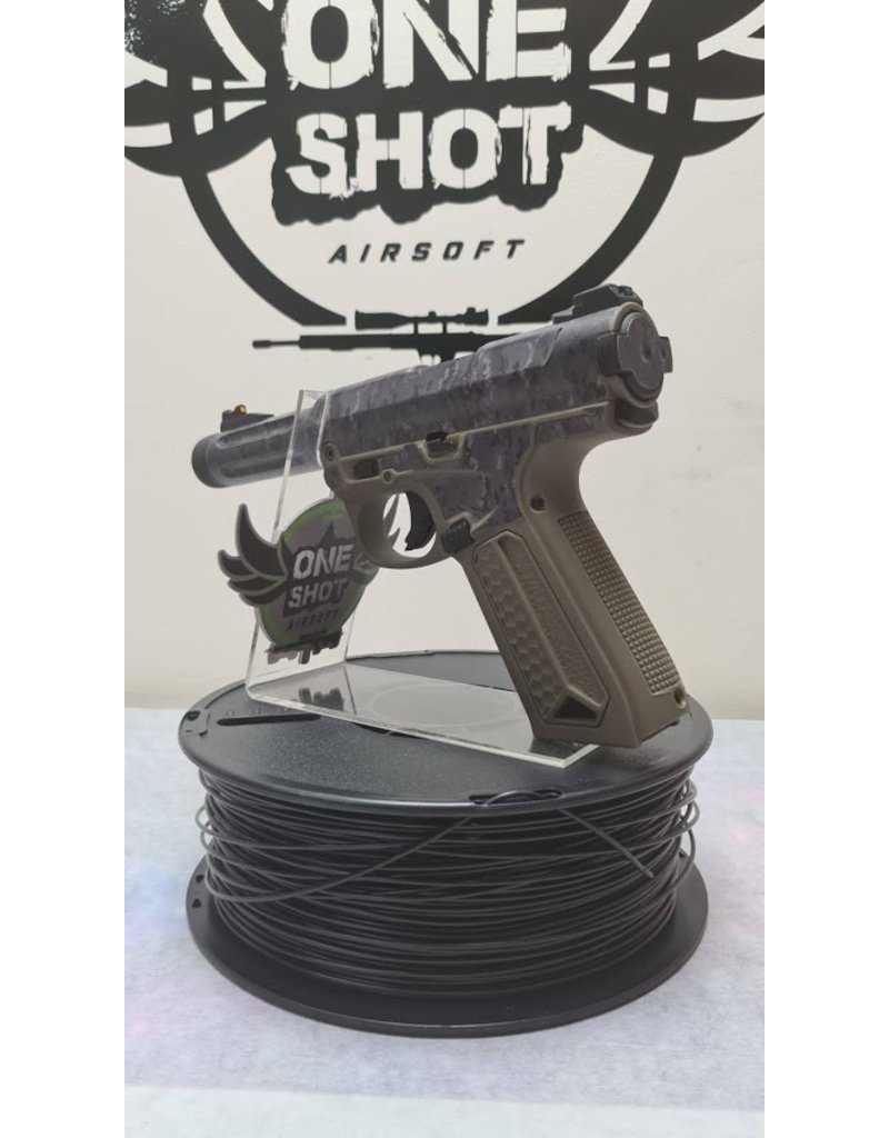 One Shot Airsoft Gun Skin action army AAP01 Multicam Black