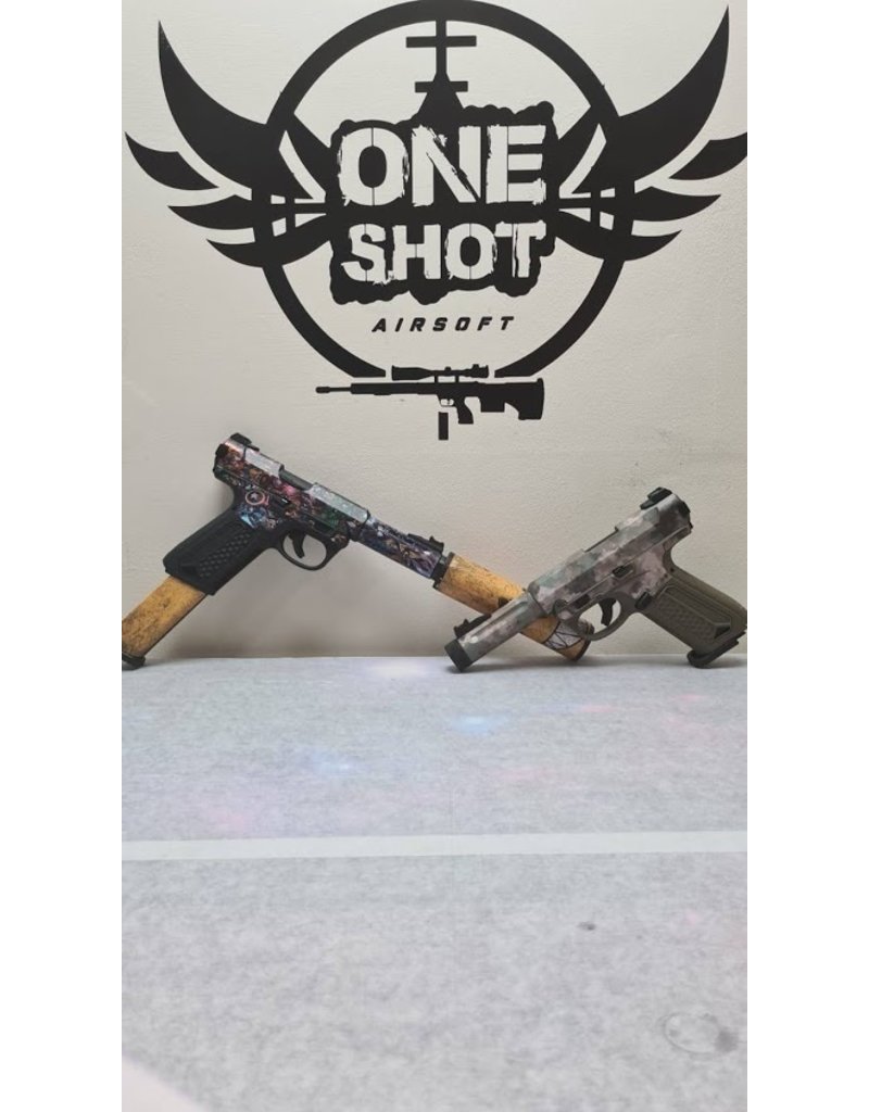 One Shot Airsoft Gun Skin action army AAP01 ATAC