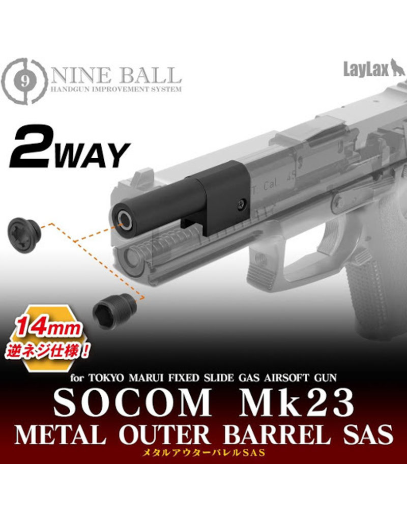 Nine Ball MK23 Metal Outer Barrel SAS