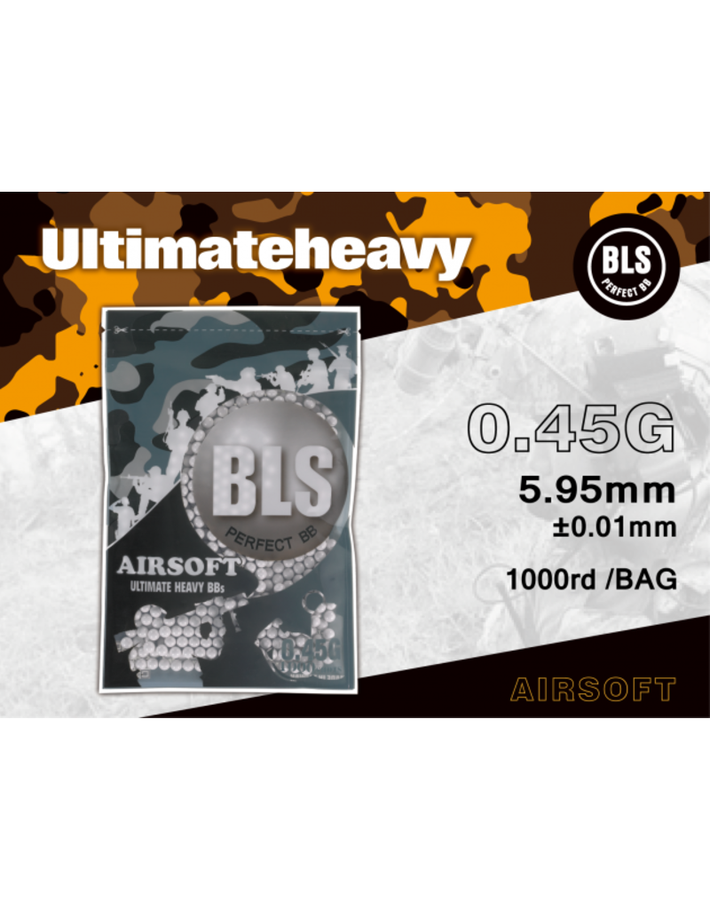 BLS 0,45 NON-BIO Ultimate Heavy BBs 1000rds