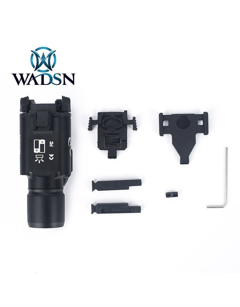 WADSN X300 Light Tactical Flashlight Black