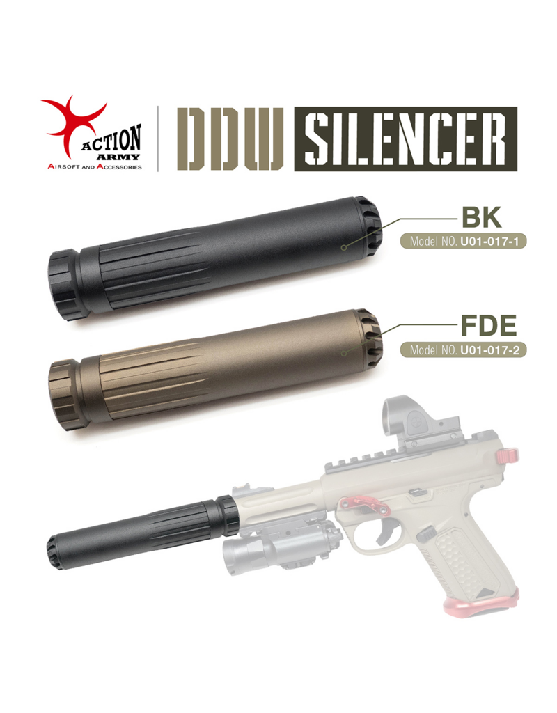 Action Army AAP-01 Silencer Black (14mm CCW)