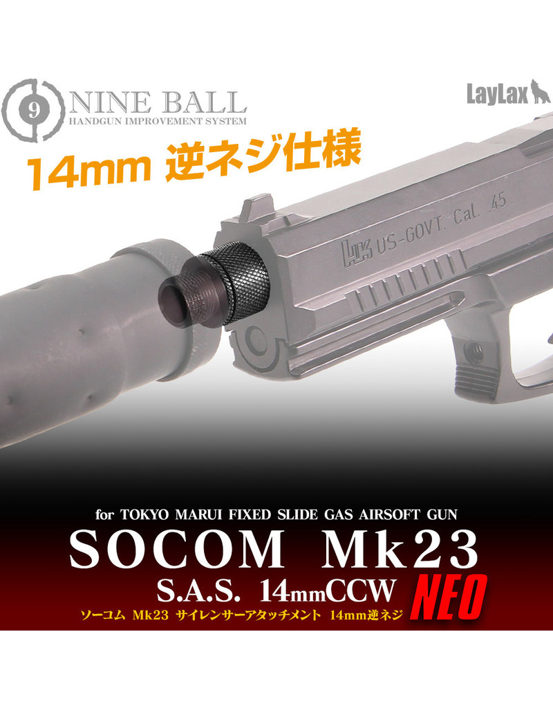 Nine Ball MK23 SAS Front Kit NEO Silencer Adapter (14mm CCW)