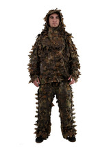 STALKER Dark Brown Leaf Suit