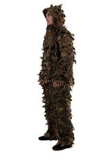 STALKER Dark Brown Leaf Suit