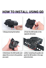 WADSN Tactical PEQ DBAL-A2 Red Laser and White Light