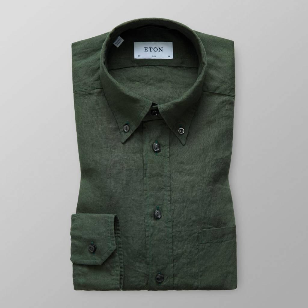 eton linen shirt