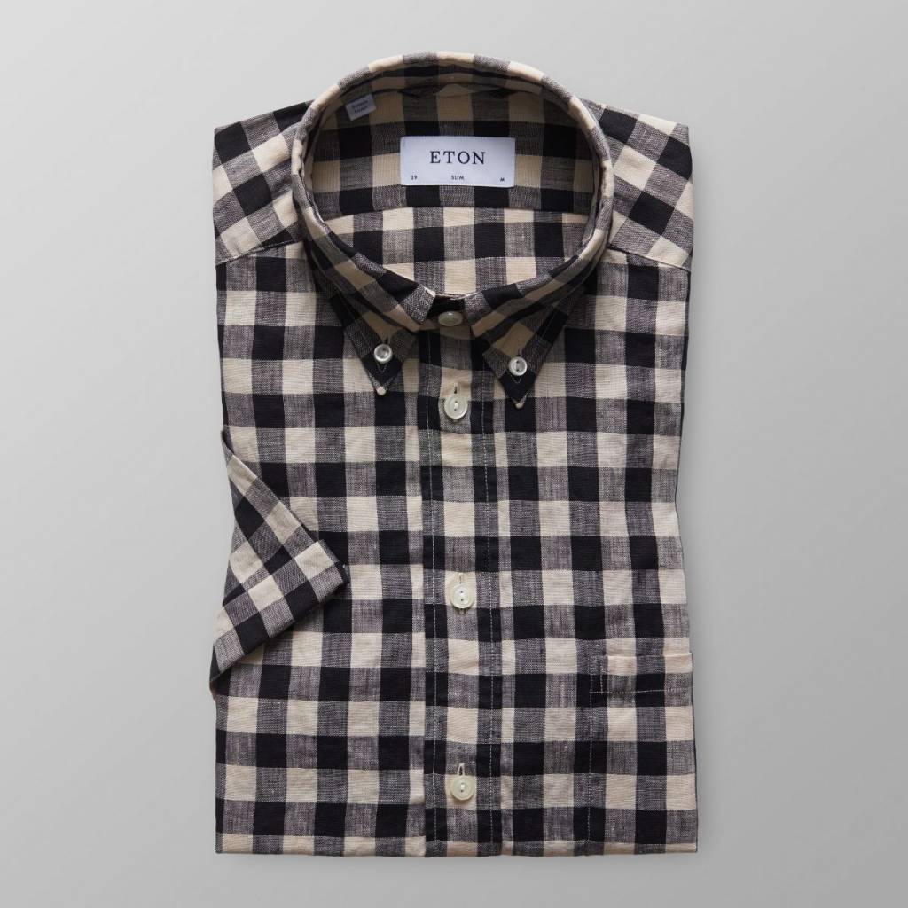 Checked Linen Shirt