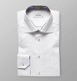 Eton Signature Twill with tropical trim