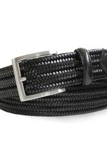 Robert Charles Woven Leather Stretch Belt