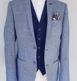 Roy Robson Slim Fit Cotton/Linen patch pocket Jacket
