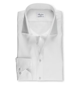 Stenstroms Textured Cotton Shirt - Cut Away Collar