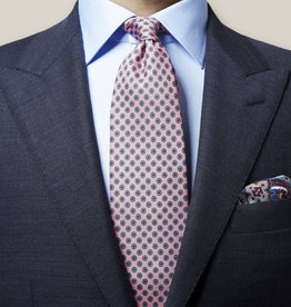 Eton Pink Geometric Tie