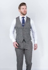 Torre Grey Donegal tweed jacket