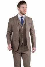 Torre Taupe Donegal tweed jacket