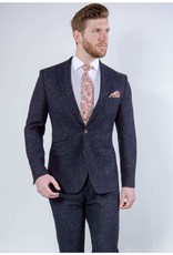 Torre Navy Donegal tweed jacket