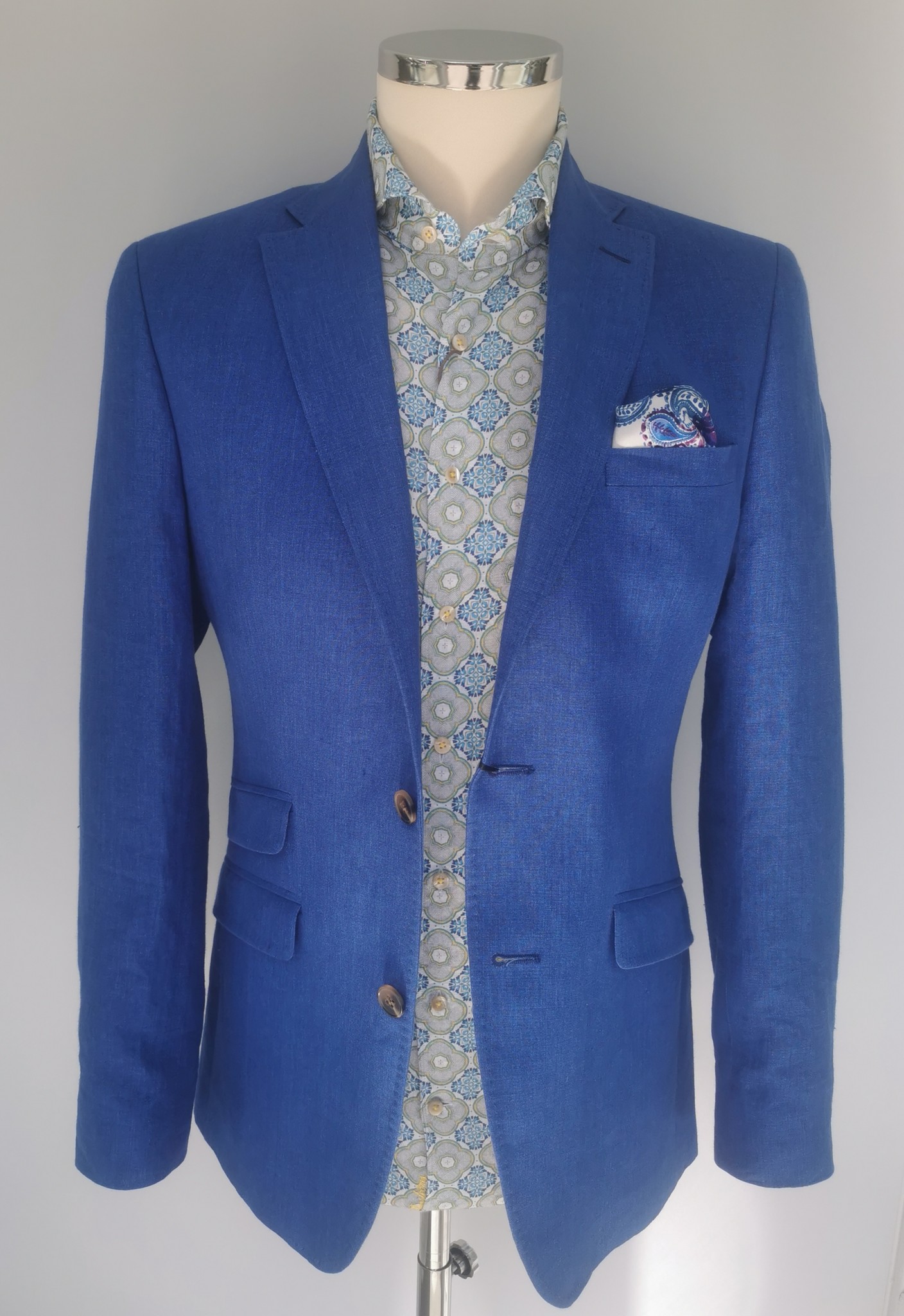 Pure Angelico Linen Jacket - James Of Montpellier