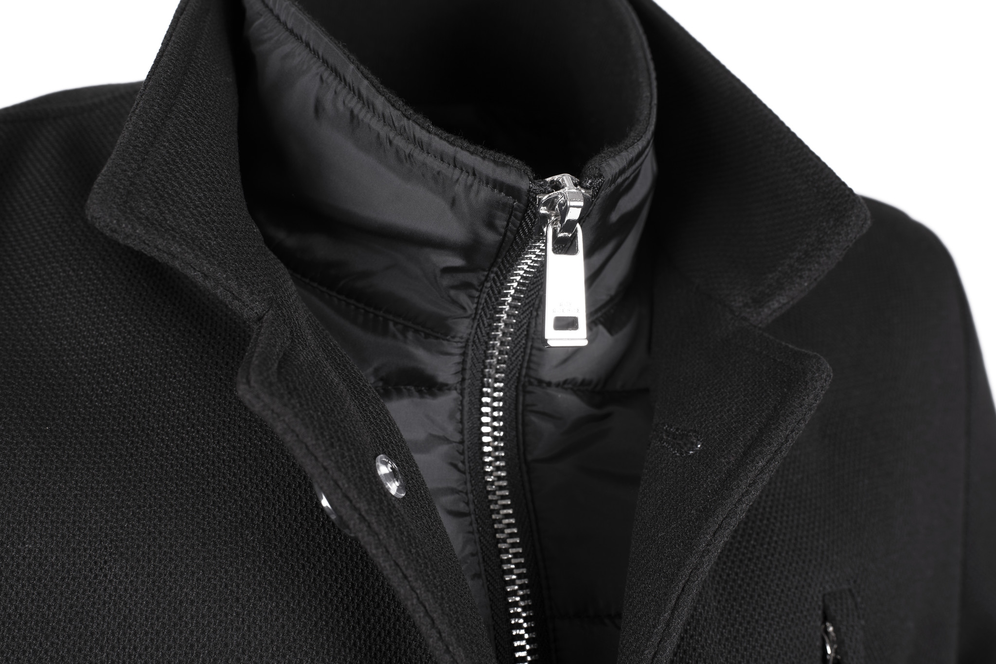 Roy Robson smart flex black inner zip coat