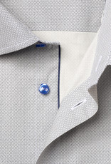 Eton Blue Micro Pattern fine twill shirt