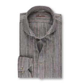 Stenstroms Narrow Striped Linen Shirt