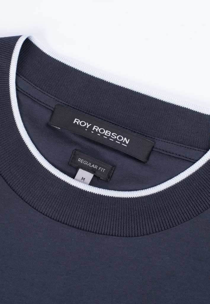 Roy Robson Short sleeved cotton crew neck jersey